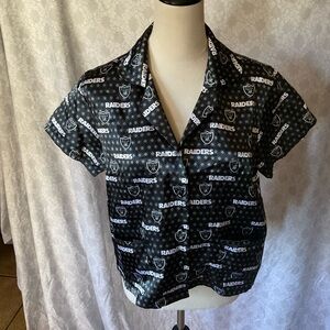 Raiders Silk Pajama Set
